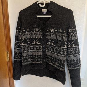 Ibex Lambswool and Cashmere Sweater